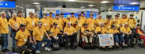 Photo of Honor Flight Arizona Veterans at Phoenix Airport